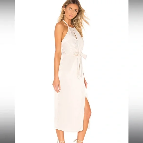 Brand new with tags! House of Harlow 1960 Milo Dress Size Medium in color Ivory - Picture 2 of 10